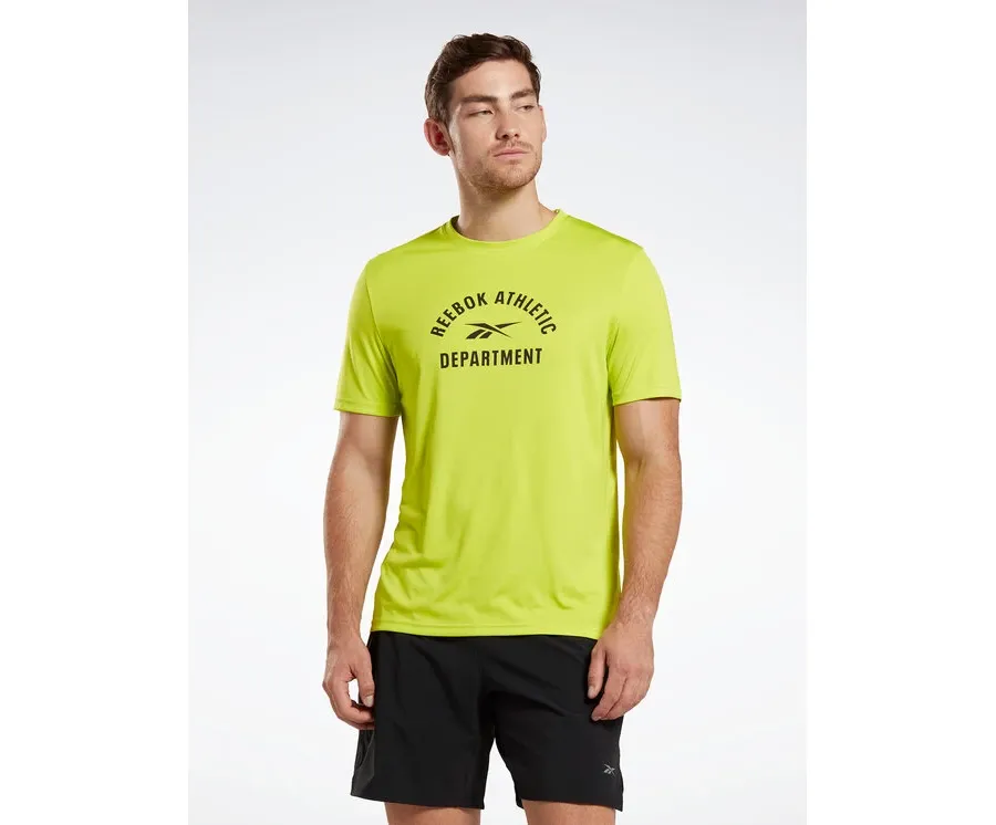 obrazek 1 Reebok T-Shirt Training Graphic T-Shirt IC7666 Żółty