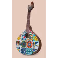 Zdjęcie Portugalska gitara Azulejo V dla miłośników muzyki