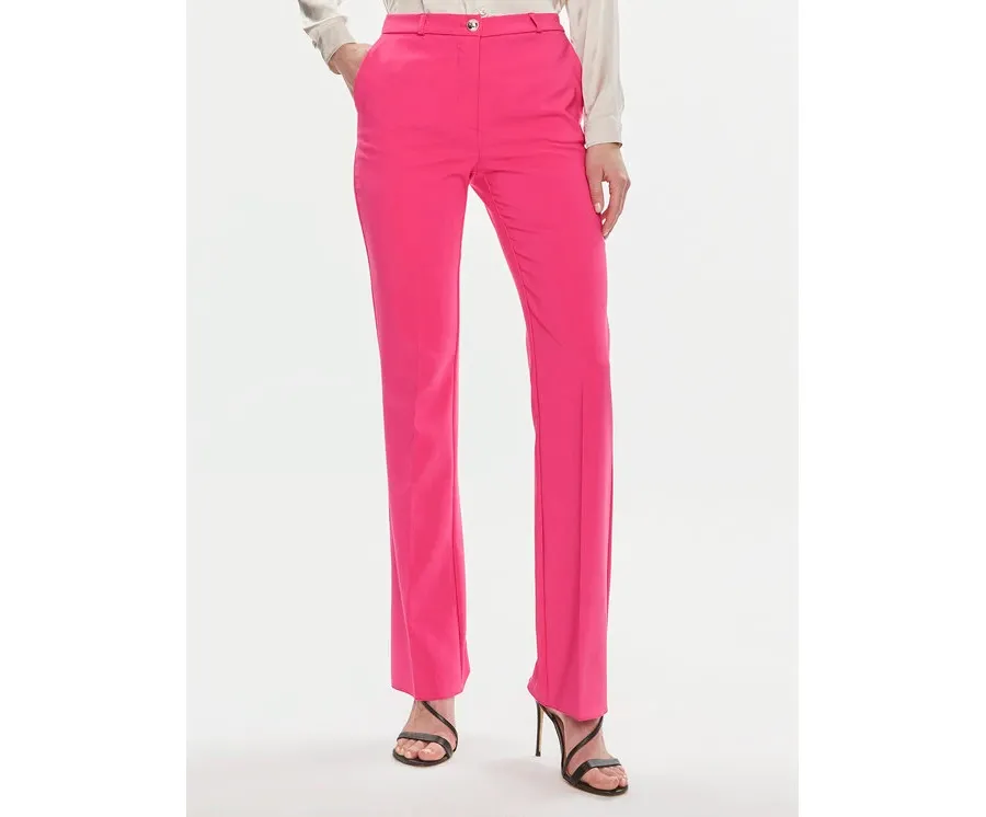 obrazek 1 Rinascimento Spodnie materiałowe CFC0118270003 Różowy Regular Fit