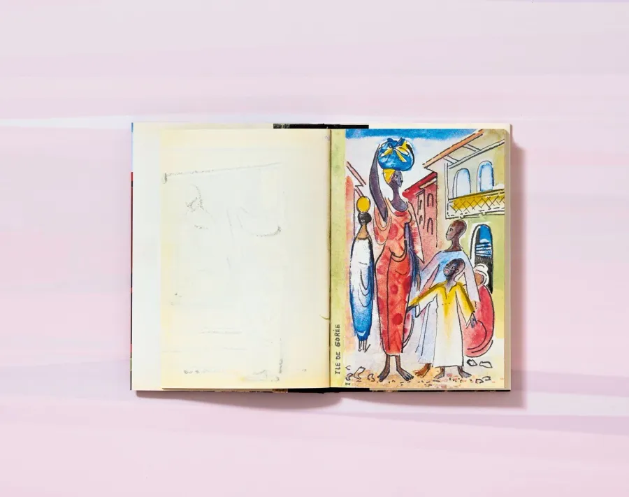 obrazek 15 Książka Françoise Gilot. Three Travel Sketchbooks: Venice, India, Senegal - Taschen