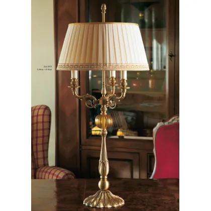 Picture Flambo lamp with three lights and a unique shade - Il Paralume Marina