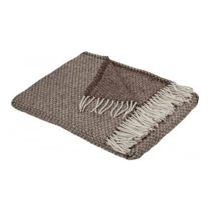 Zdjęcie Niebywały francuski koc Feroe Tabac