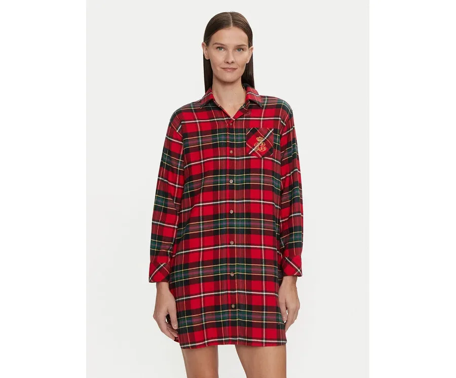 obrazek 1 LAUREN RALPH LAUREN Koszula nocna ILN32374 Czerwony