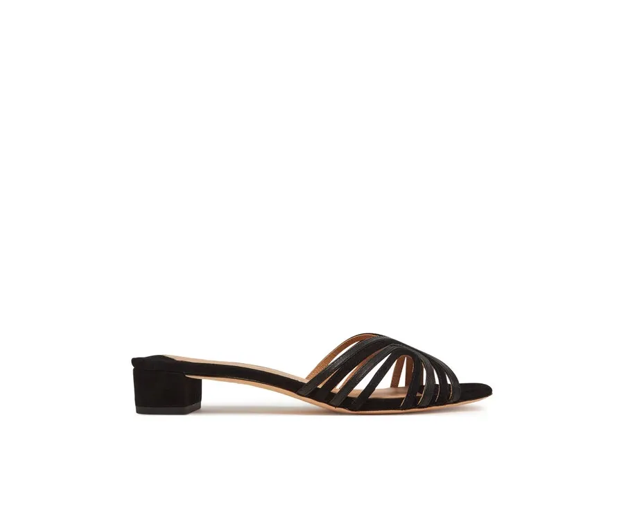 obrazek 1 LAUREN RALPH LAUREN Klapki Fay 802961818003 Czarny
