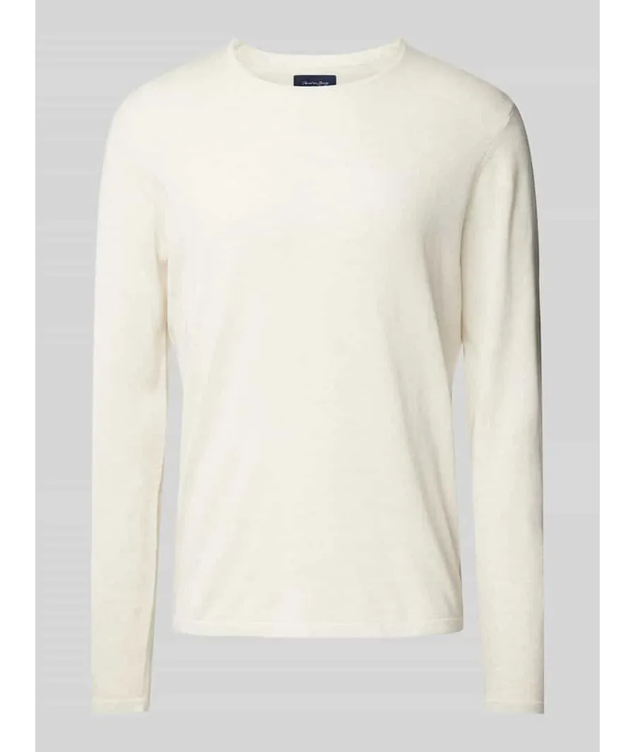 obrazek 1 Sweter z dekoltem okrągłym