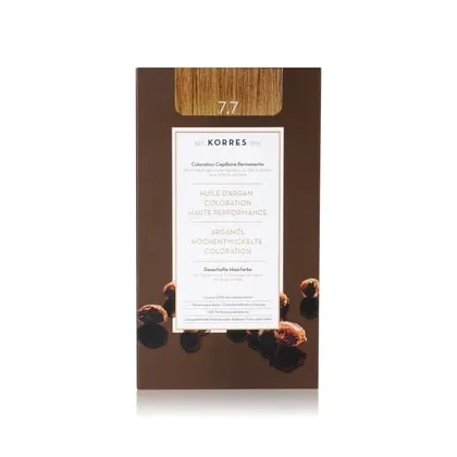 Zdjęcie KORRES Argain Oil Advanced Hair Colour Moccha 7.7 Farba do włosów 1 szt.