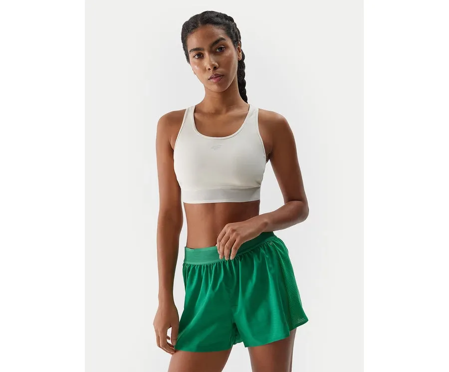 obrazek 1 4F Top 4FWSS24TFTSF705 Écru Slim Fit