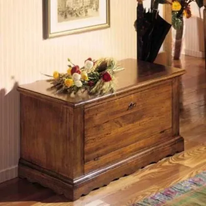 Zdjęcie Włoska skrzynia z otworem z przodu i od góry - Zanini