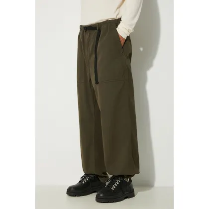 Zdjęcie Carhartt WIP spodnie bawełniane Hayworth kolor zielony proste I033761.63GD