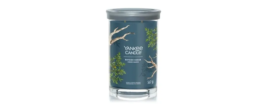 obrazek 1 Yankee Candle Bayside Cedar Signature Large Tumbler Świeca zapachowa 567 g
