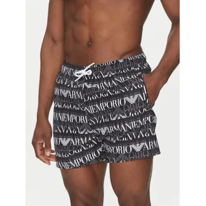 Zdjęcie Emporio Armani Underwear Szorty kąpielowe EM000583 AF12338 FC038 Kolorowy Regular Fit