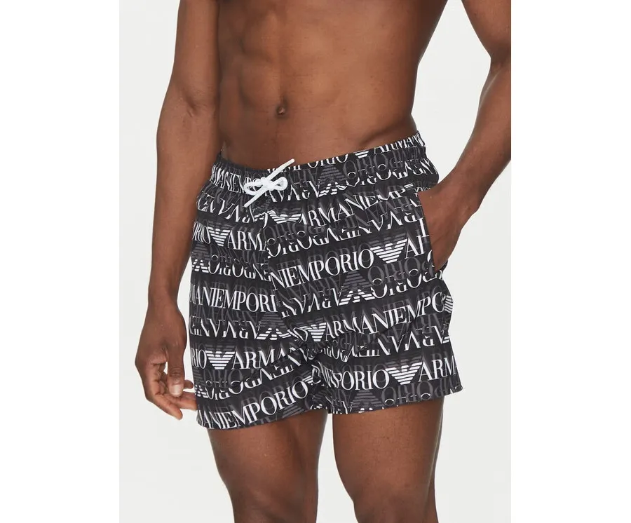 obrazek 1 Emporio Armani Underwear Szorty kąpielowe EM000583 AF12338 FC038 Kolorowy Regular Fit
