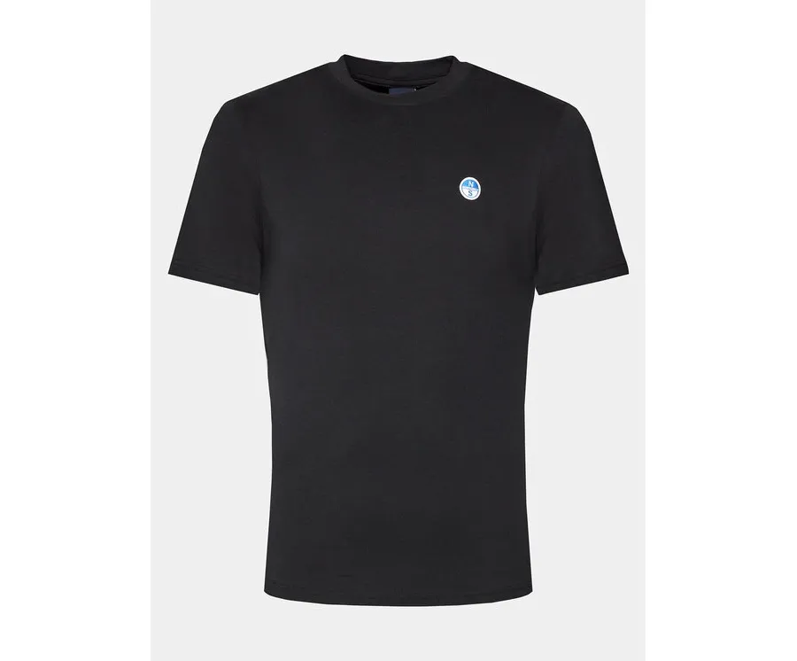 obrazek 1 North Sails T-Shirt Bollo 692970 Czarny Regular Fit