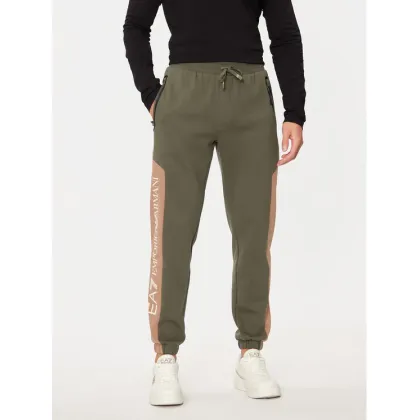 Zdjęcie EA7 Emporio Armani Spodnie dresowe 6DPP71 PJVTZ 1846 Zielony Regular Fit