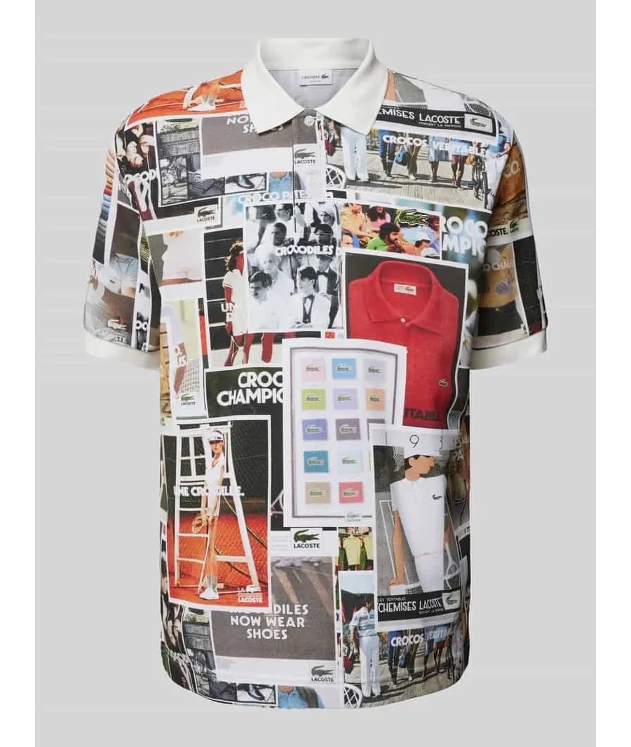 obrazek 1 Koszulka polo o luźnym kroju z naszywką logo model ‘PHOTO’