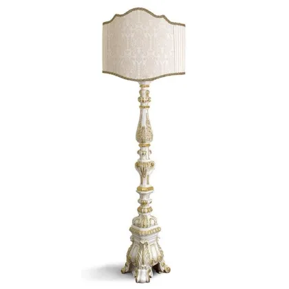 Zdjęcie Stylowa antyczna lampa stojąca