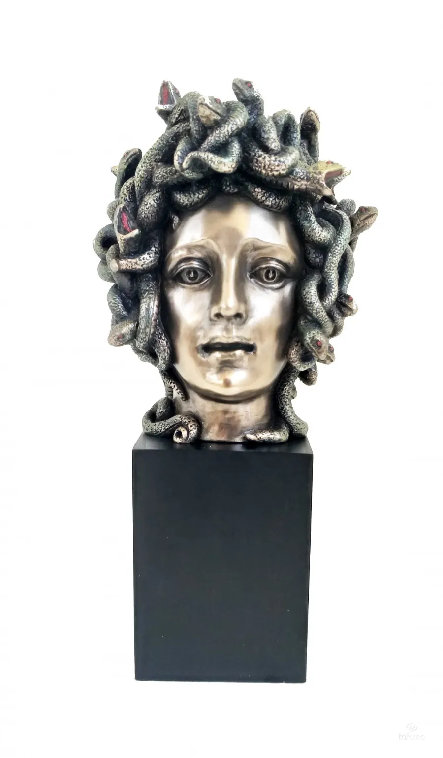 obrazek 1 Wyjątkowa statuetka ozdobna głowy Meduzy