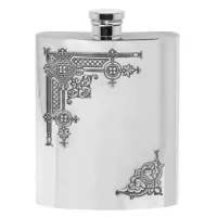 Picture An original hip flask with the option of personalization for various occasions