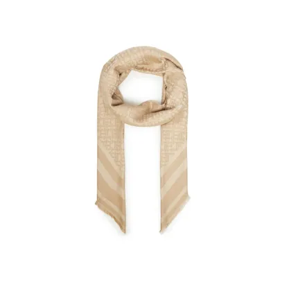 Zdjęcie Tommy Hilfiger Szal Monogram AW0AW17493 Beżowy