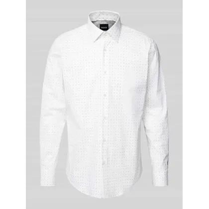 Zdjęcie Koszula biznesowa o kroju regular fit z kołnierzykiem typu kent model ‘Joe’