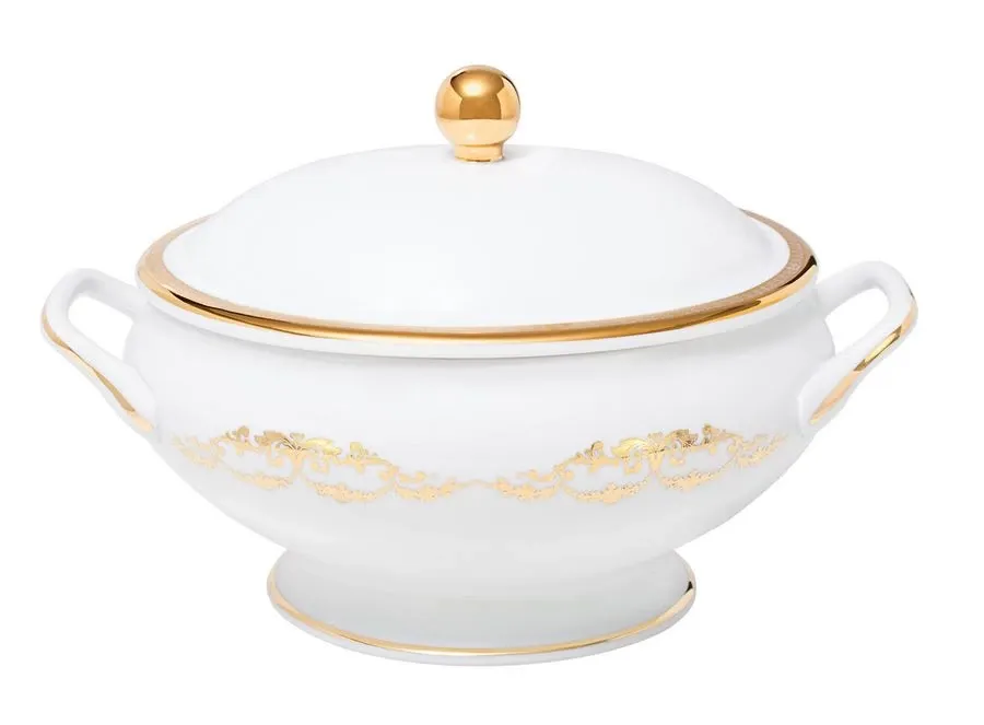 obrazek 1 Ekskluzywna waza porcelanowa z serii Imperio Gold