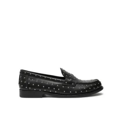 Zdjęcie Tory Burch Lordsy Studded Classic Loafer 159881 Czarny
