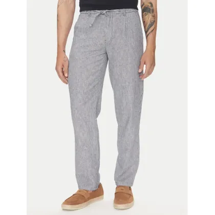 Zdjęcie Lindbergh Spodnie materiałowe 30-003030 Niebieski Relaxed Fit