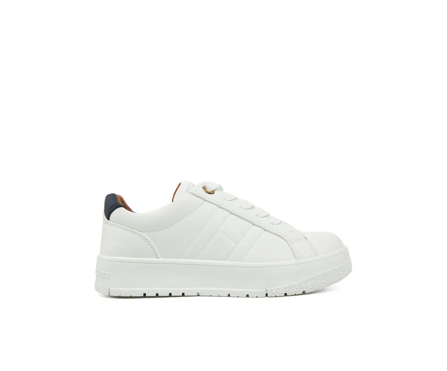 obrazek 1 Tommy Hilfiger Sneakersy Low Cut Lace-Up Sneaker T3X9-33857-1355 S Biały
