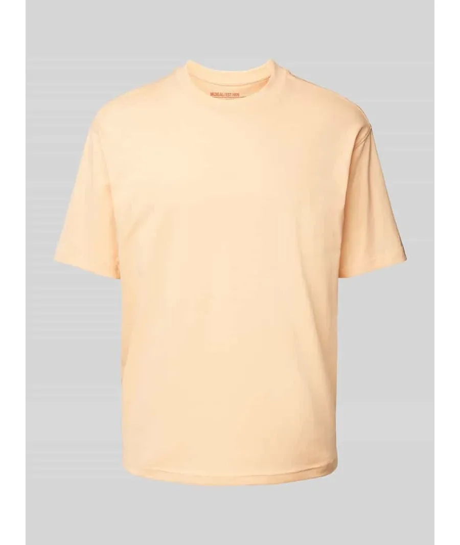 obrazek 1 T-shirt z prążkowanym okrągłym dekoltem