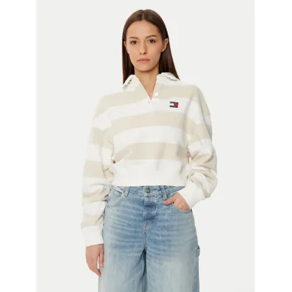 Zdjęcie Tommy Jeans Bluza DW0DW19409 Beżowy Relaxed Fit