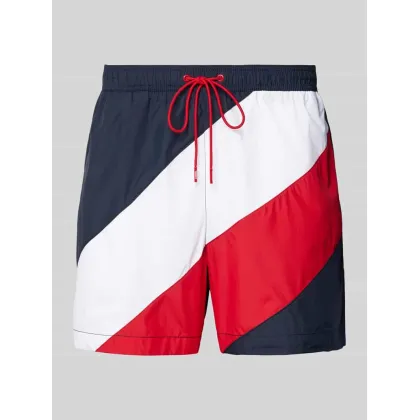 Zdjęcie Spodenki kąpielowe w stylu Colour Blocking