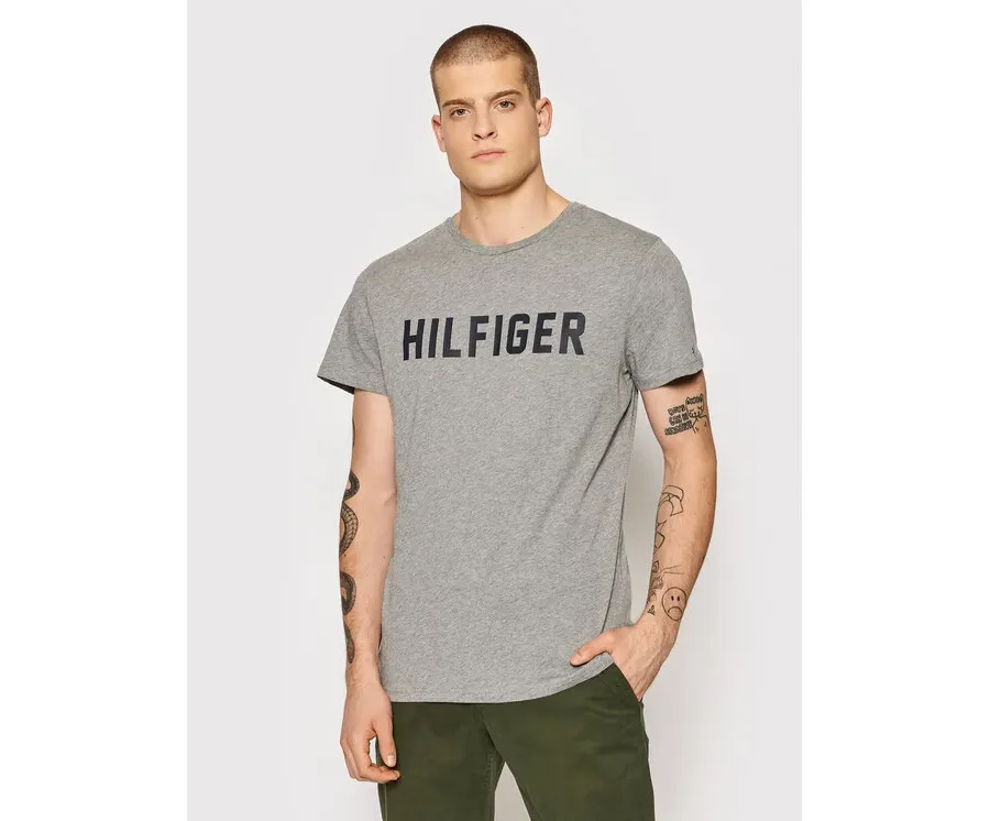 obrazek 1 Tommy Hilfiger T-Shirt Ss Tee UM0UM02011 Szary Regular Fit
