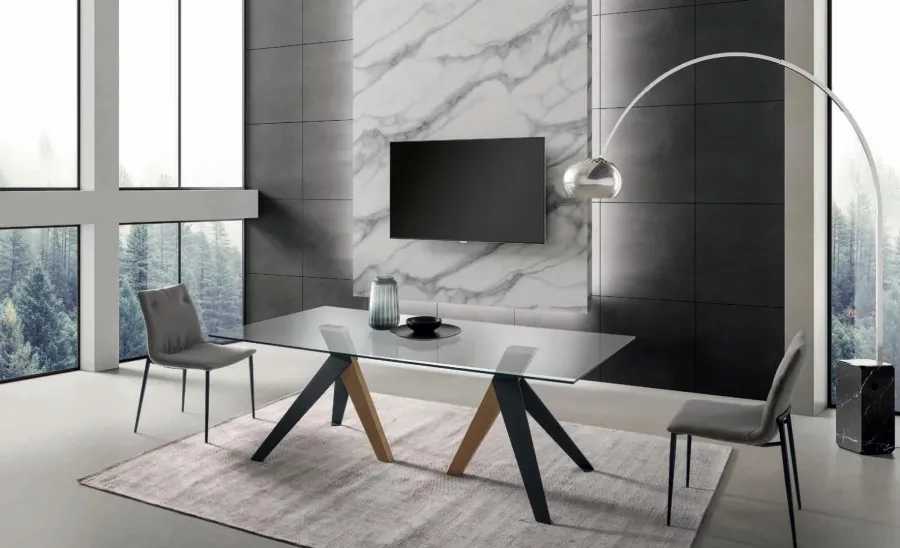 obrazek 1 Włoski designerski stół do salonu L. 180 P. 90 H. 75 cm – Zamagna Italia