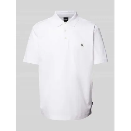 Zdjęcie Koszulka polo o kroju slim fit z naszywką z logo model ‘Parris’