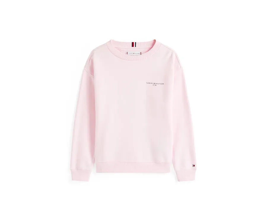 obrazek 1 Tommy Hilfiger Bluza KS0KS00640 Różowy Regular Fit