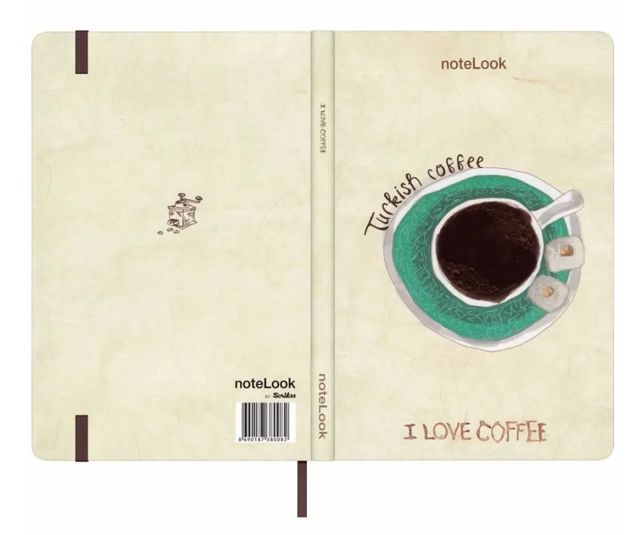 obrazek 4 Wyjątkowy notatnik z kolekcji Coffee Turkish