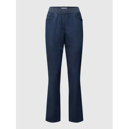 Zdjęcie Jeansy o kroju slim fit z 5 kieszeniami i elastycznym pasem — ‘Super Dynamic’