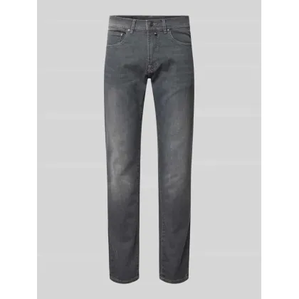 Zdjęcie Jeansy o kroju regular fit z 5 kieszeniami model ‘Lyon’