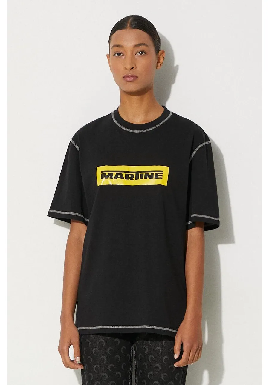 obrazek 1 Martine Rose t-shirt bawełniany Classic T-Shirt damski kolor czarny 603JE01001L
