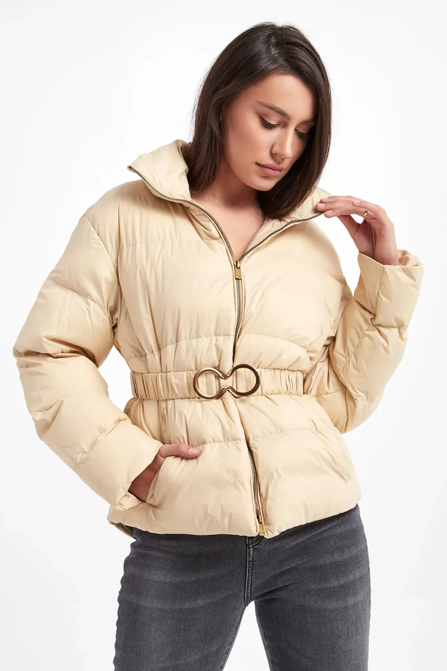 obrazek 1 Kurtka damska pikowana Iva PINKO Pinko