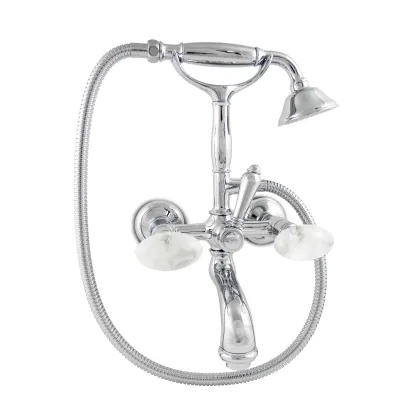 Zdjęcie Komplet wannowy zewnętrzny z prysznicem, głowicą ceramiczną - Officina Nicolazzi