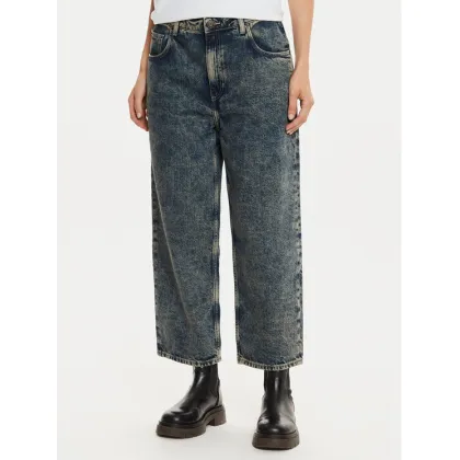 Zdjęcie American Vintage Jeansy JOY11JH24 Granatowy Boyfriend Fit