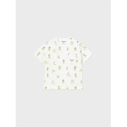 Zdjęcie Mayoral T-Shirt 1016 Biały Regular Fit