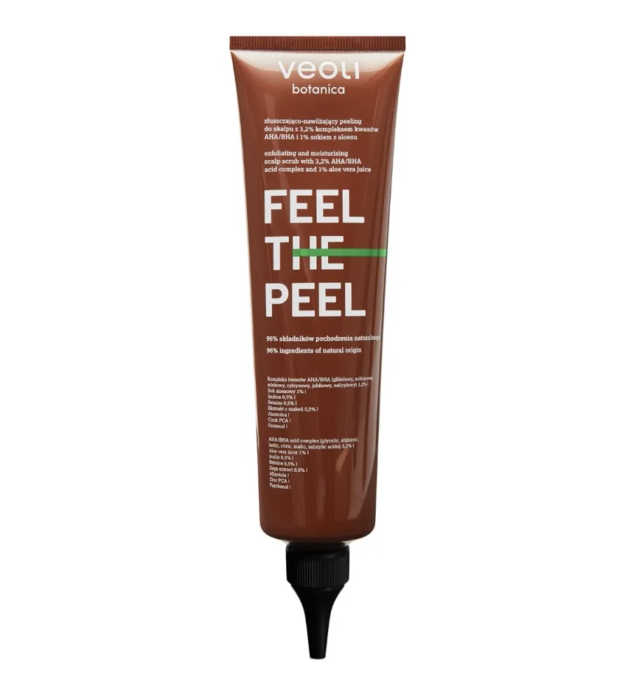 obrazek 1 Veoli Botanica Feel the Peel złuszczająco-nawilżający Peeling do skalpu 150 ml 150 ml