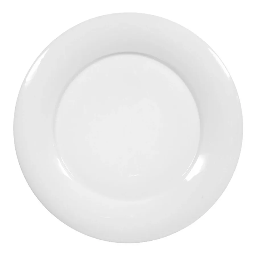 obrazek 1 Duży porcelanowy płaski 29-centymetrowy talerz o nowoczesnym wzornictwie – Tettau