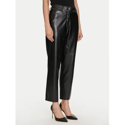 Zdjęcie Guess Spodnie z imitacji skóry Lia W4YB18 WF8Q0 Czarny Regular Fit