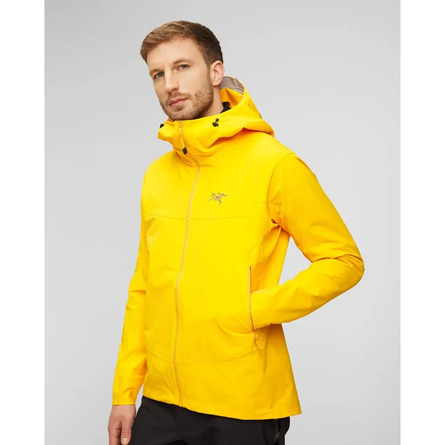 obrazek 1 Żółta Bluza Softshellowa Męska Arcteryx Gamma