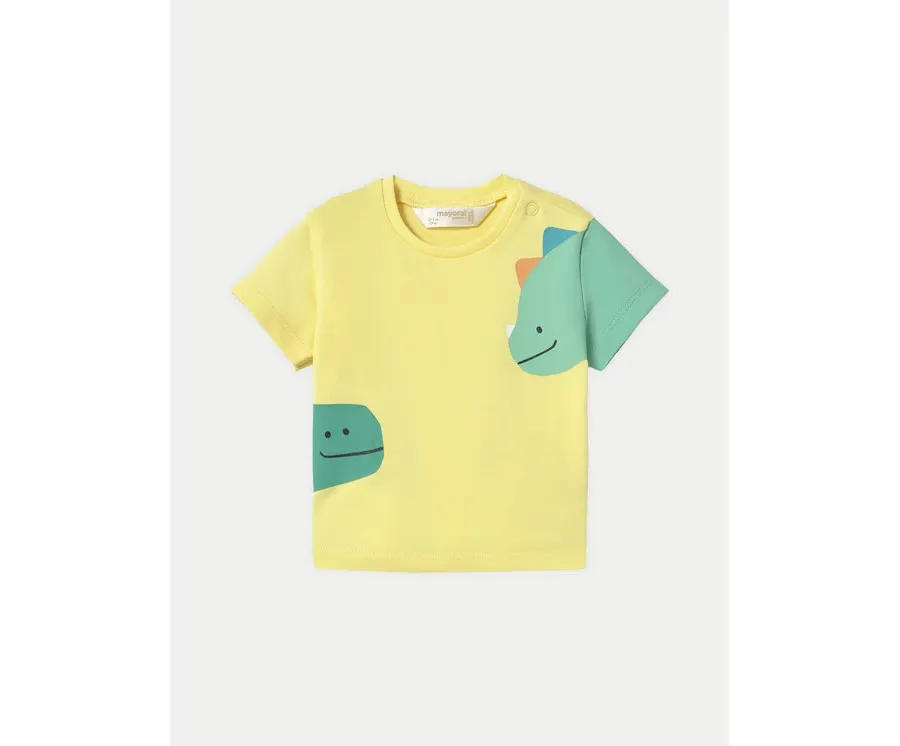 obrazek 1 Mayoral T-Shirt 1037 Żółty Regular Fit