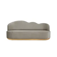 Zdjęcie Brązowa sofa chmurka dla dzieci
