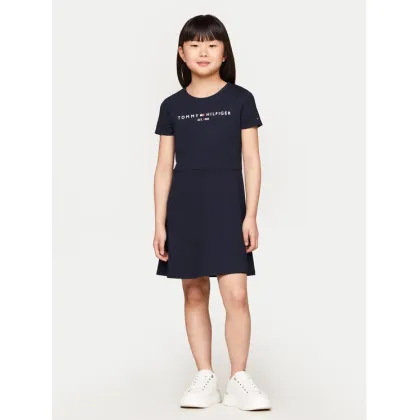 Zdjęcie Tommy Hilfiger Sukienka codzienna KG0KG08023 Granatowy Regular Fit